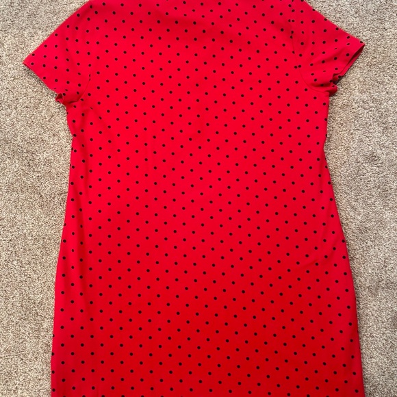 Tommy Hilfiger Red Polo with Black Accents - Picture 4 of 5